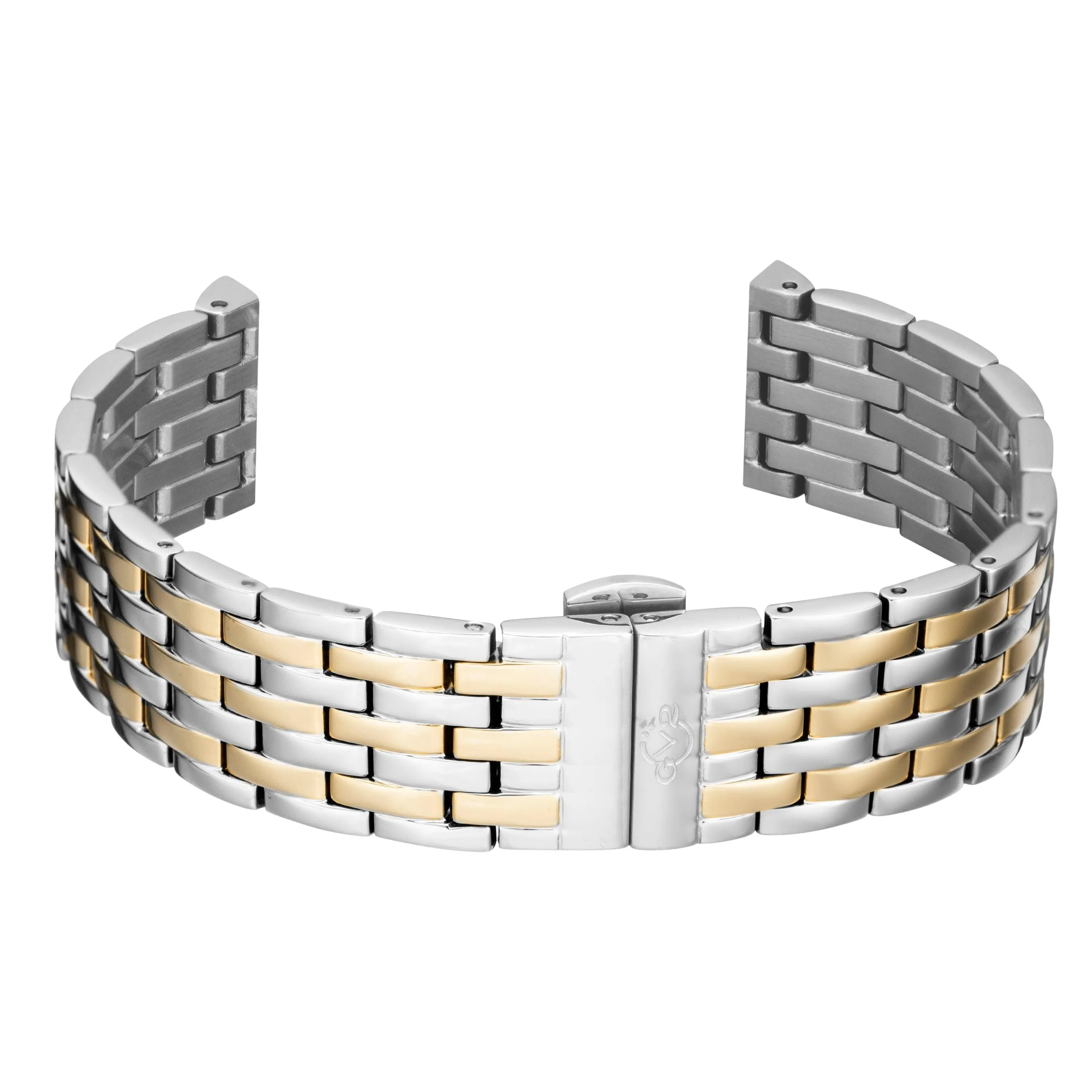 GV2 Marsala 18mm Metal Bracelet