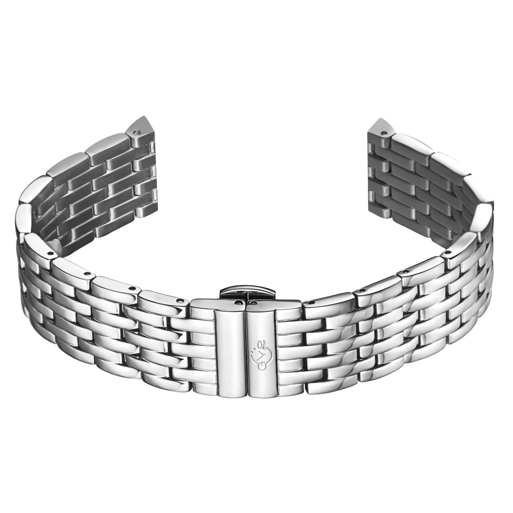 GV2 Marsala 18mm Metal Bracelet