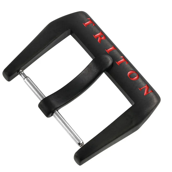 GV2 Triton 22mm Brushed Stainless Steel Tang Buckle