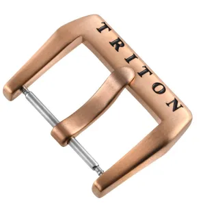 GV2 Triton 22mm Brushed Stainless Steel Tang Buckle