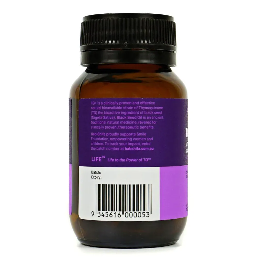 HAB SHIFA | TQ  ACTIVATED BLACK SEED OIL | 120 CAPSULES