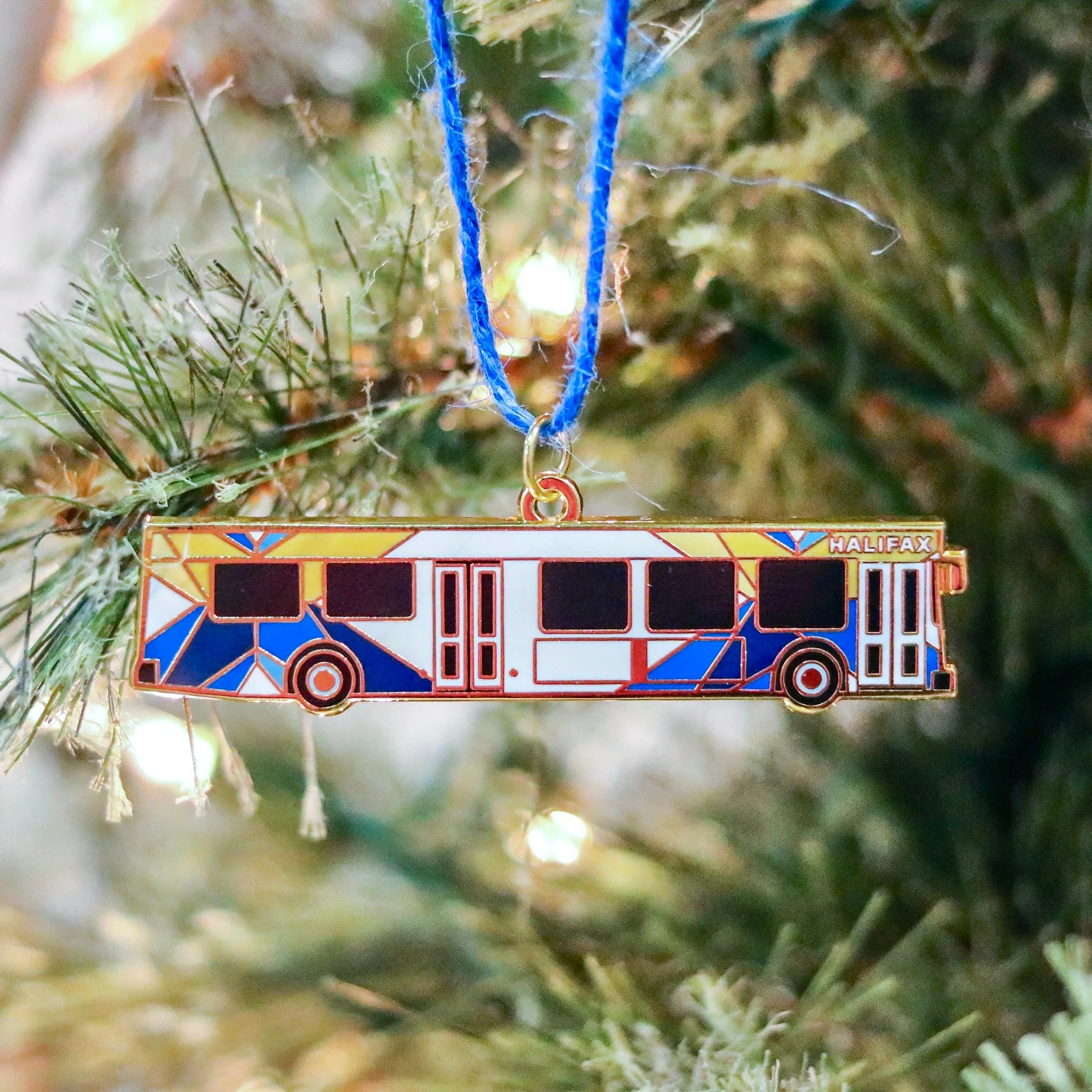 Halifax Transit Bus Keychain/Ornament