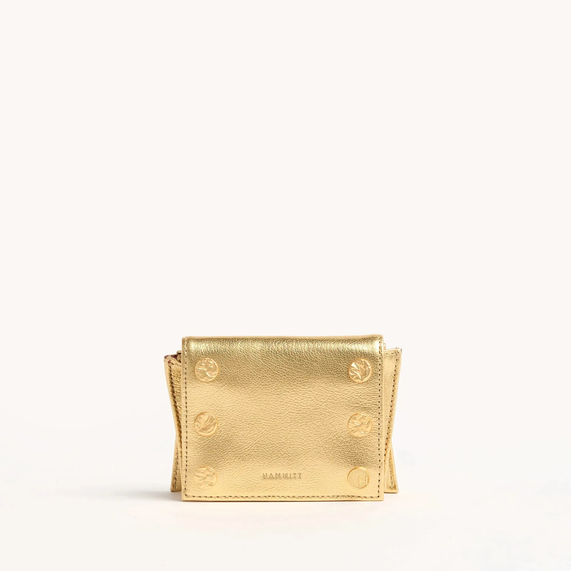 Hammitt Allen Wallet Gala Gold/Brushed Gold Hammered