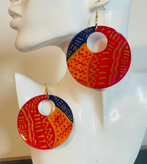 Hand painted Earrings style 1-19-25