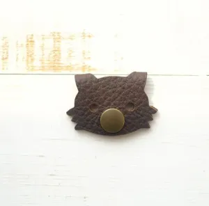 Handmade Leather Cute Cord Organizer Earbud Case Personalized Monogrammed Gift Custom Wallet Women Cord Taco