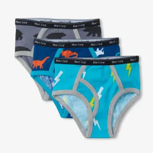 Hatley Classic Briefs 3pk - Silhouette Nature