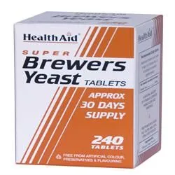 HealthAid | Brewers Yeast - 240 Tablets | 240 tablet