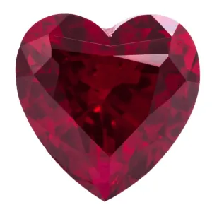 Heart Chatham Lab-Grown Ruby Gems