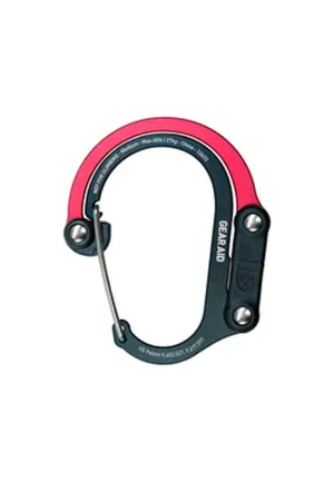 Heroclip Carabiner Medium Black Red