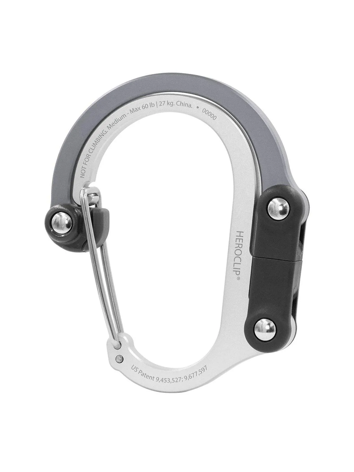 Heroclip Carabiner Medium Shade of Grey