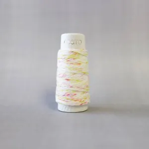 Hidamari Sashiko Thread -- Shaved Ice pink Yellow