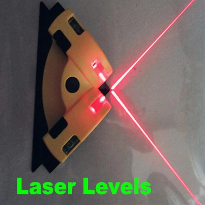 High-precision self-leveling lines 90-degree right-angle laser