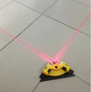 High-precision self-leveling lines 90-degree right-angle laser