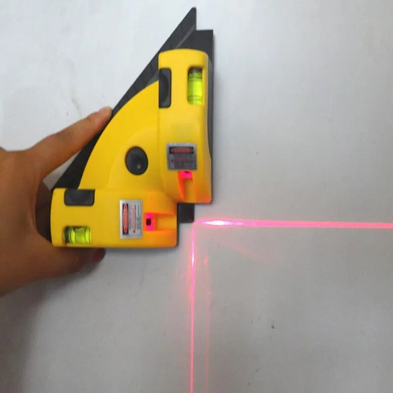High-precision self-leveling lines 90-degree right-angle laser