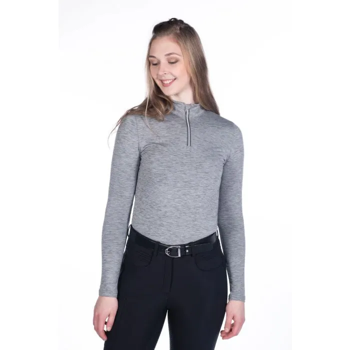 HKM Ladies Rosewood Melange Functional Shirt