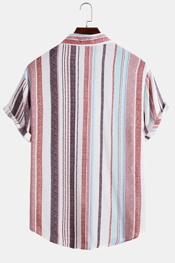 Holiday Colorful Stripes Shirts