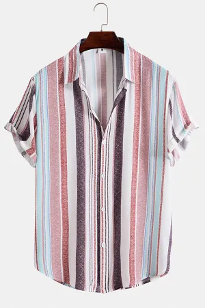 Holiday Colorful Stripes Shirts