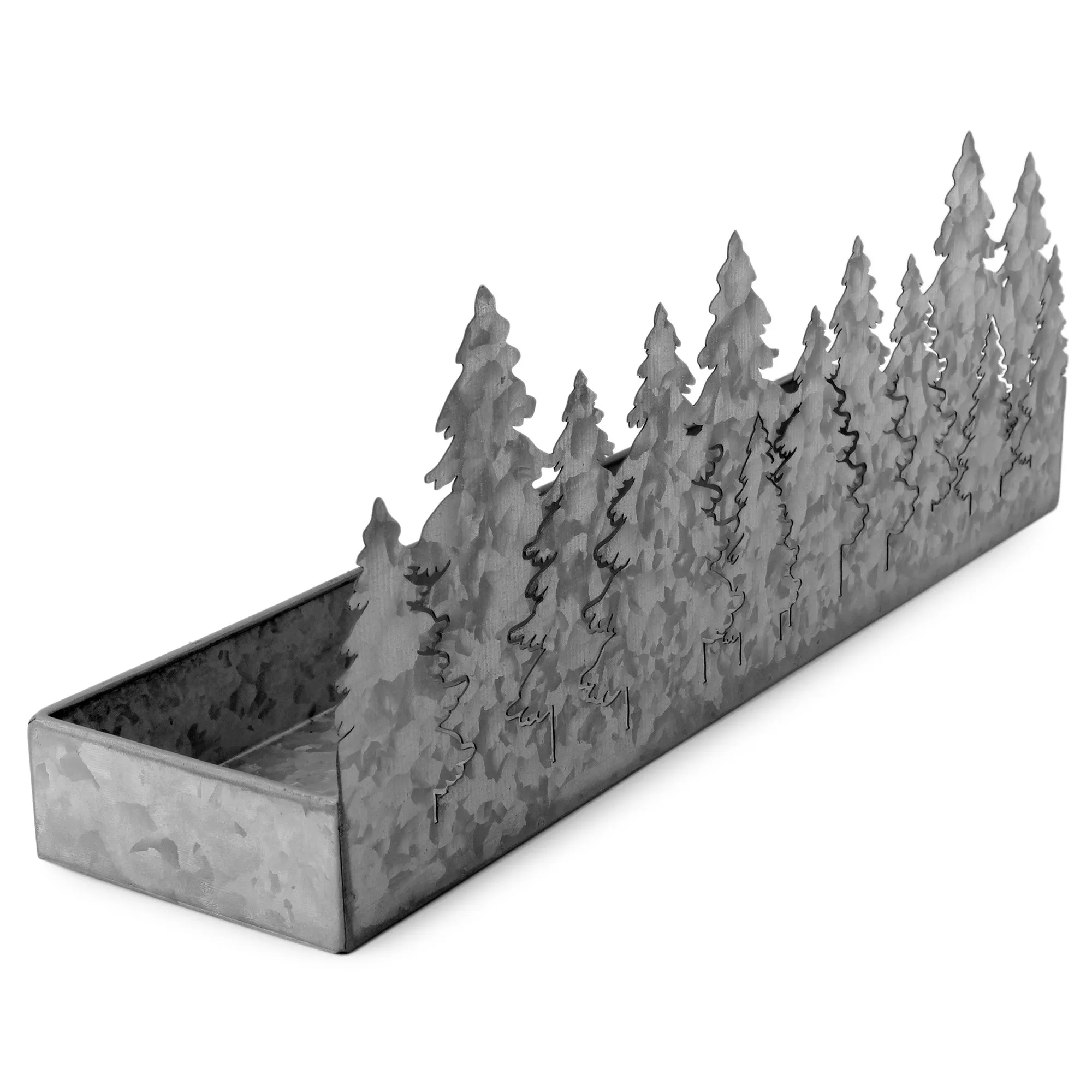 Holiday Galvanized Tray