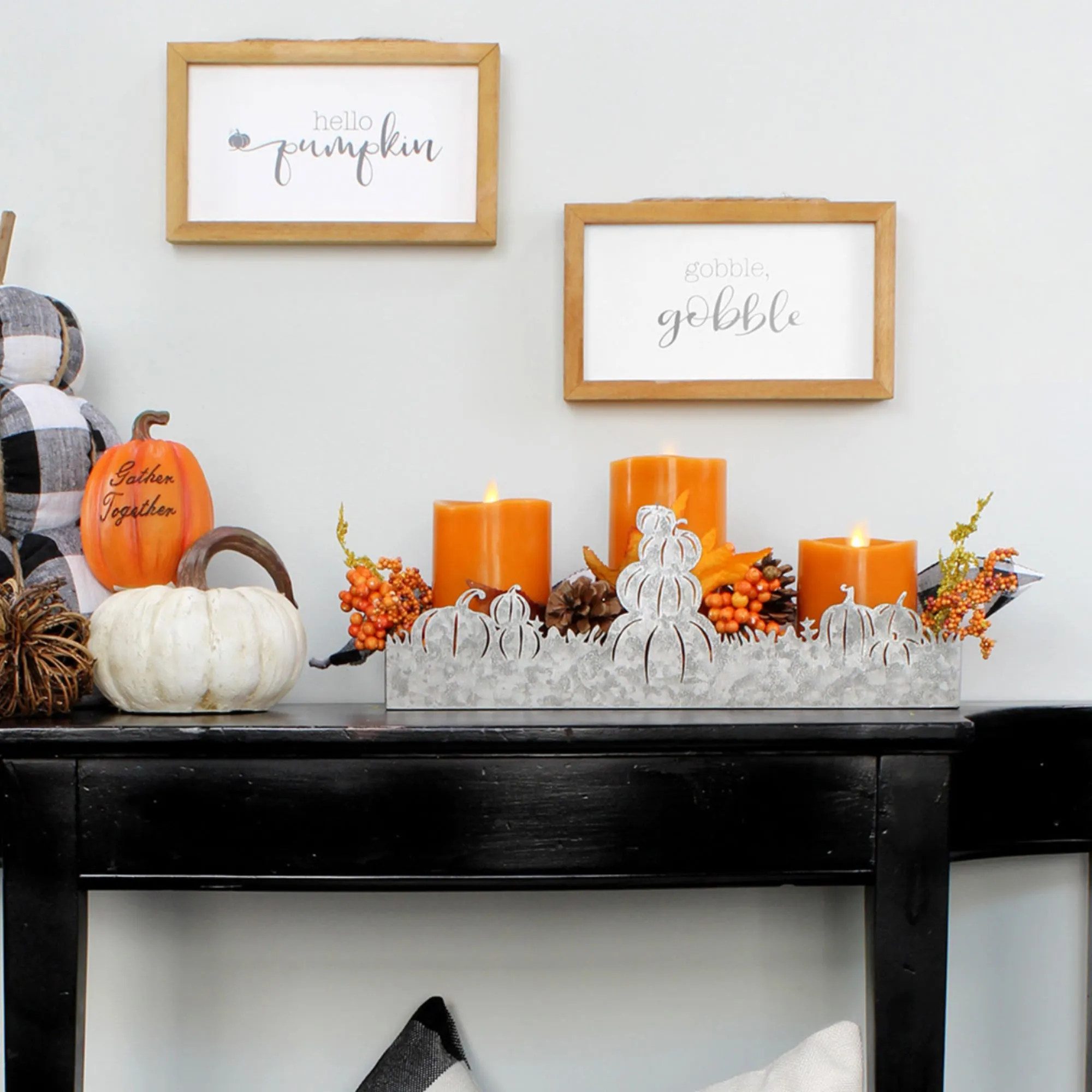 Holiday Galvanized Tray