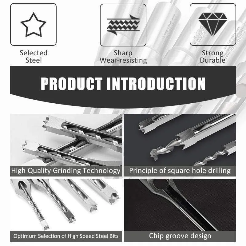 Hollow Chisel Mortise Drill Tool
