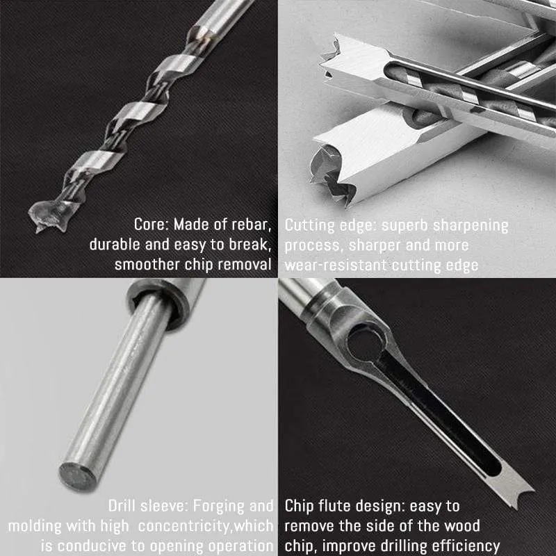 Hollow Chisel Mortise Drill Tool