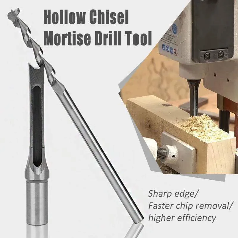Hollow Chisel Mortise Drill Tool