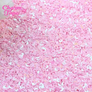 Holographic Moon Loose glitters, Iridescent glitter 3mm UV resin, nail gel, acrylic nail, nail polish glitter, nail stamping