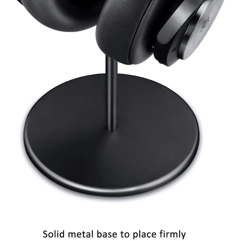 Homlly Arch Walnut Wood Headphone Display Stand