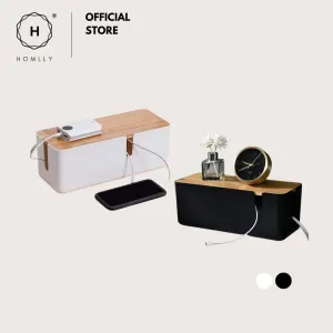 Homlly Charging Cable Organizer Concealed Box
