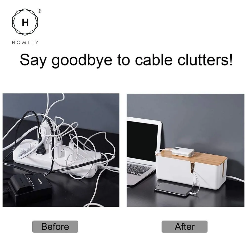 Homlly Charging Cable Organizer Concealed Box