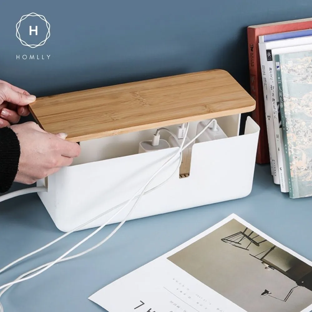 Homlly Charging Cable Organizer Concealed Box