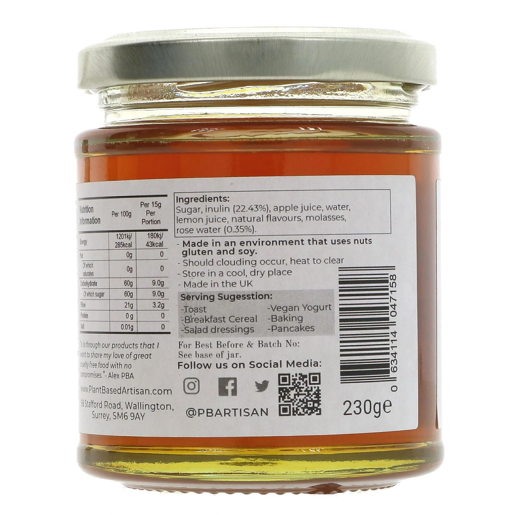 Honea | Rose Honea - Vegan | 230ml