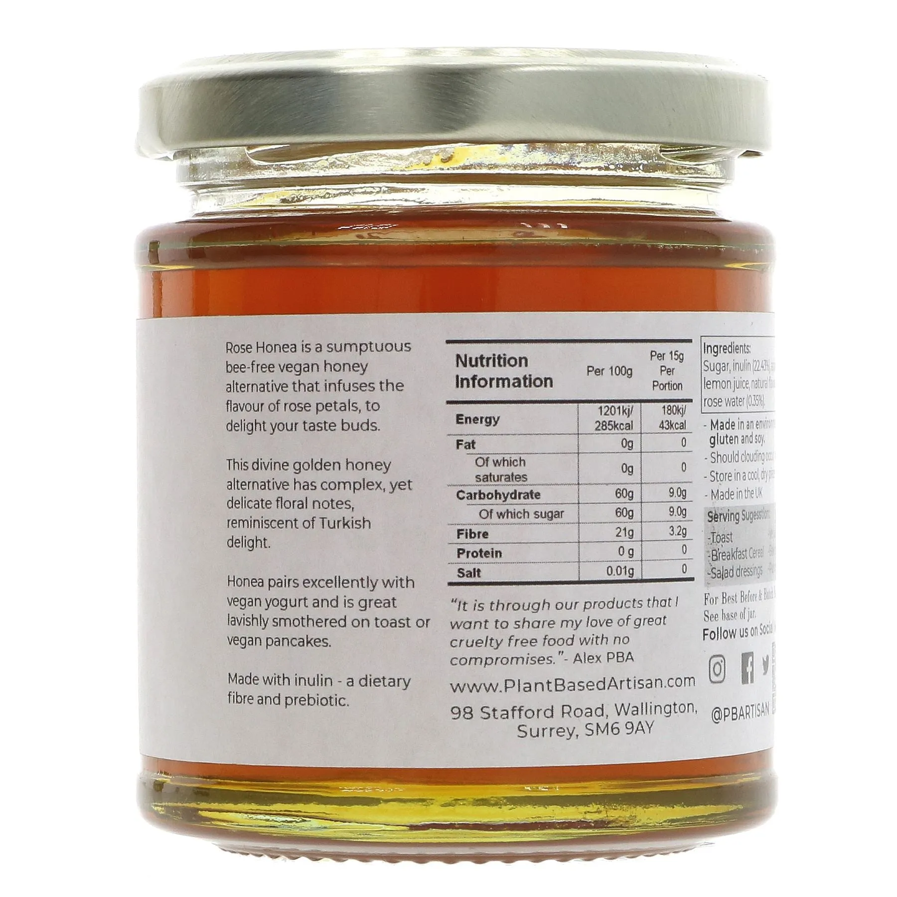 Honea | Rose Honea - Vegan | 230ml