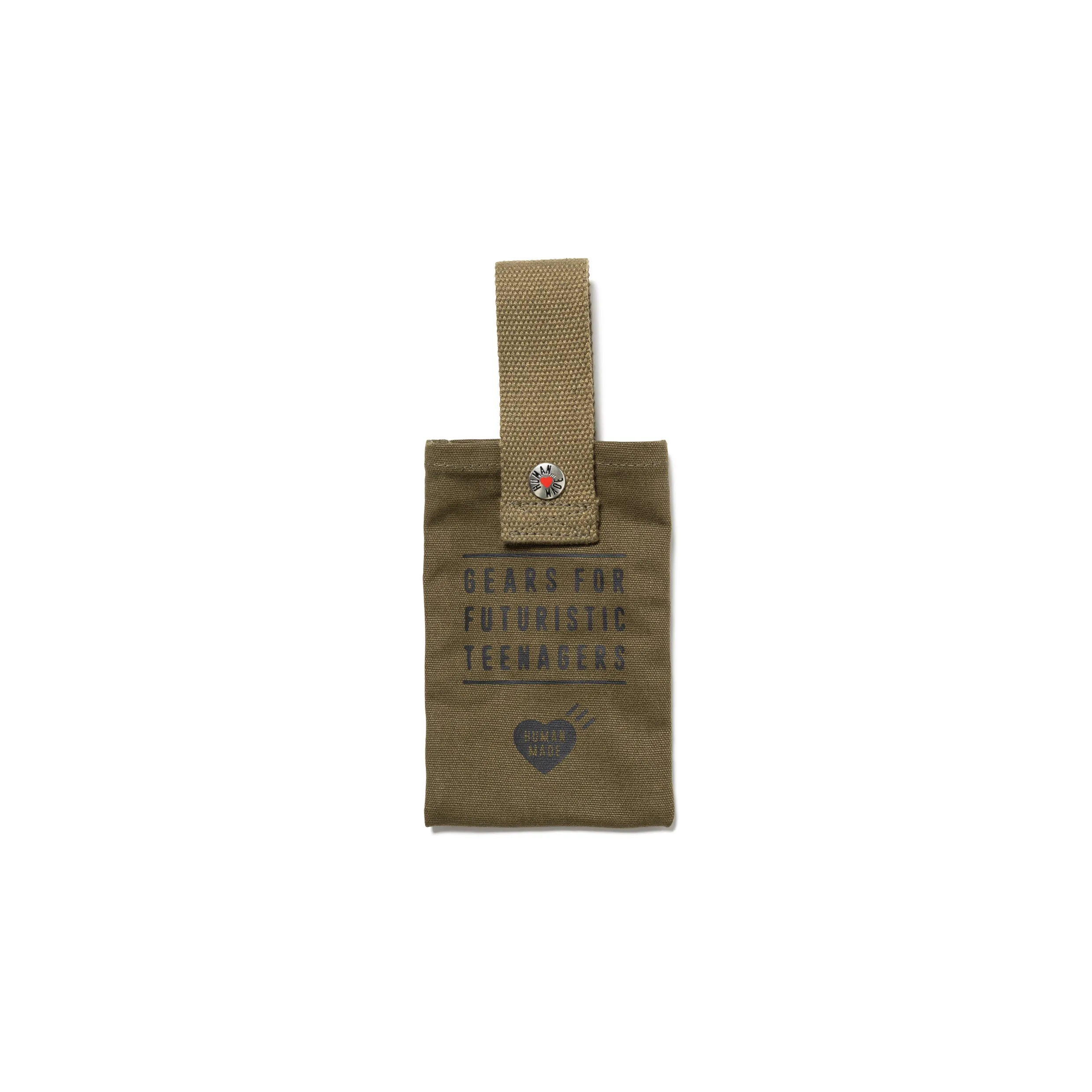 Human Made Handle Pouch Olive Drab HM26GD046