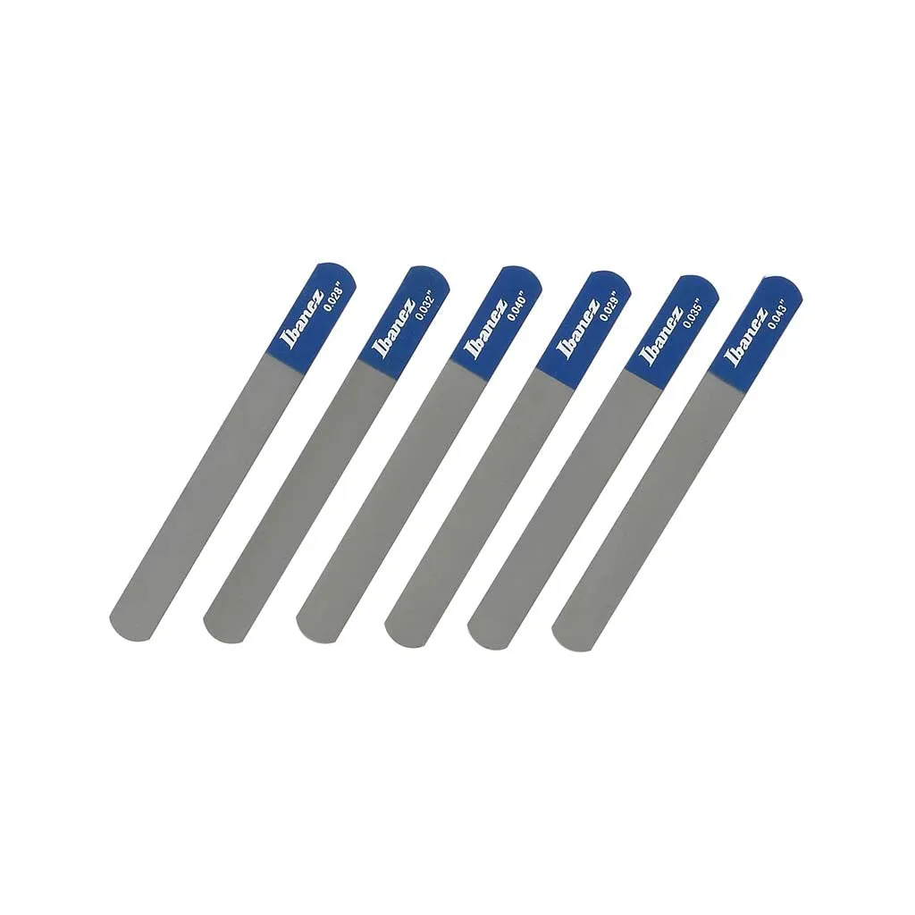 Ibanez 4449CG6 Prestige Nut File, Set of 6, 028/032/040/029/035/042