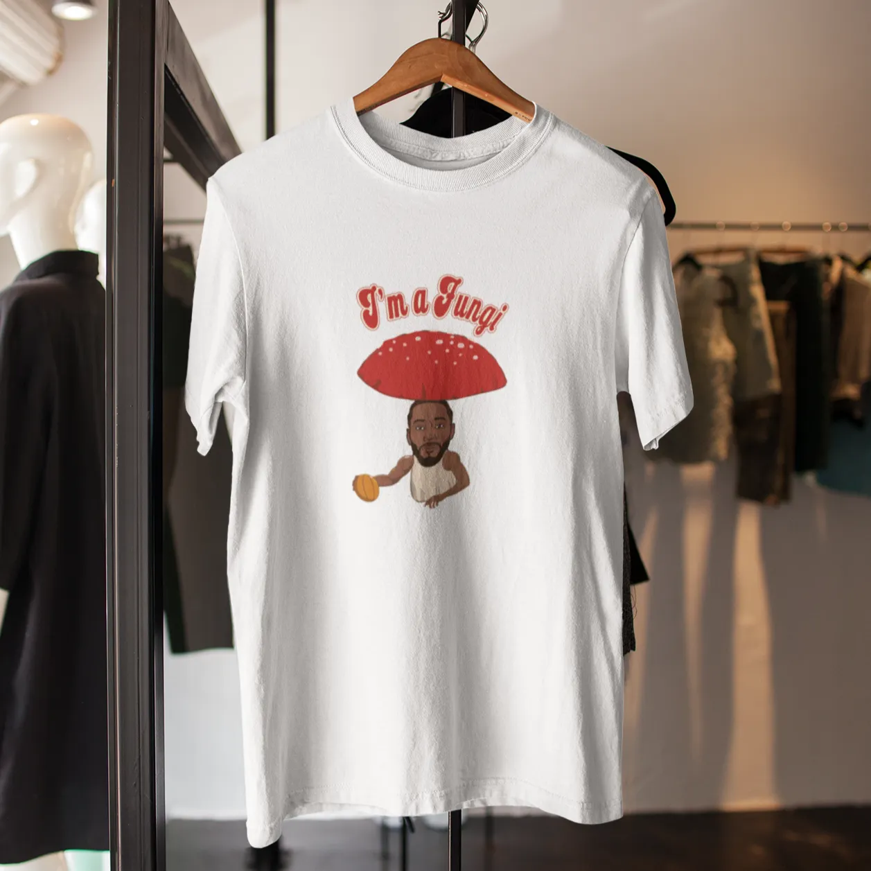 I'm A Fungi  Retro Unisex T-Shirt