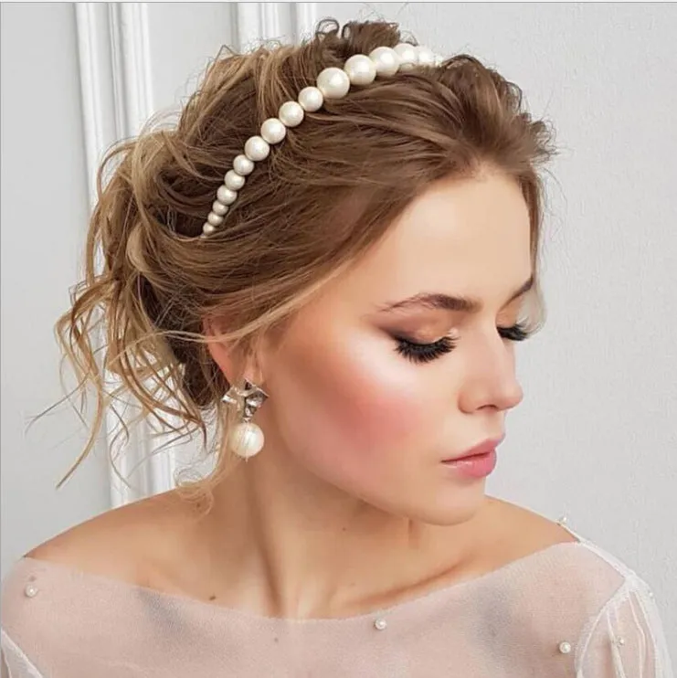 Imitation Pearl Headband