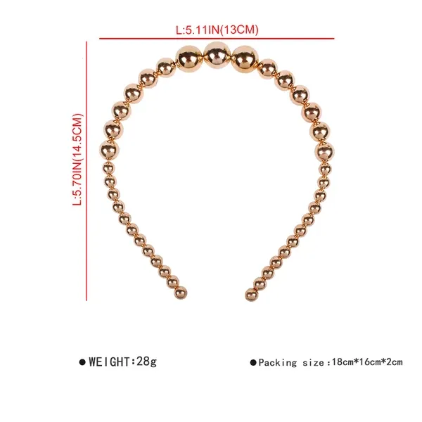 Imitation Pearl Headband