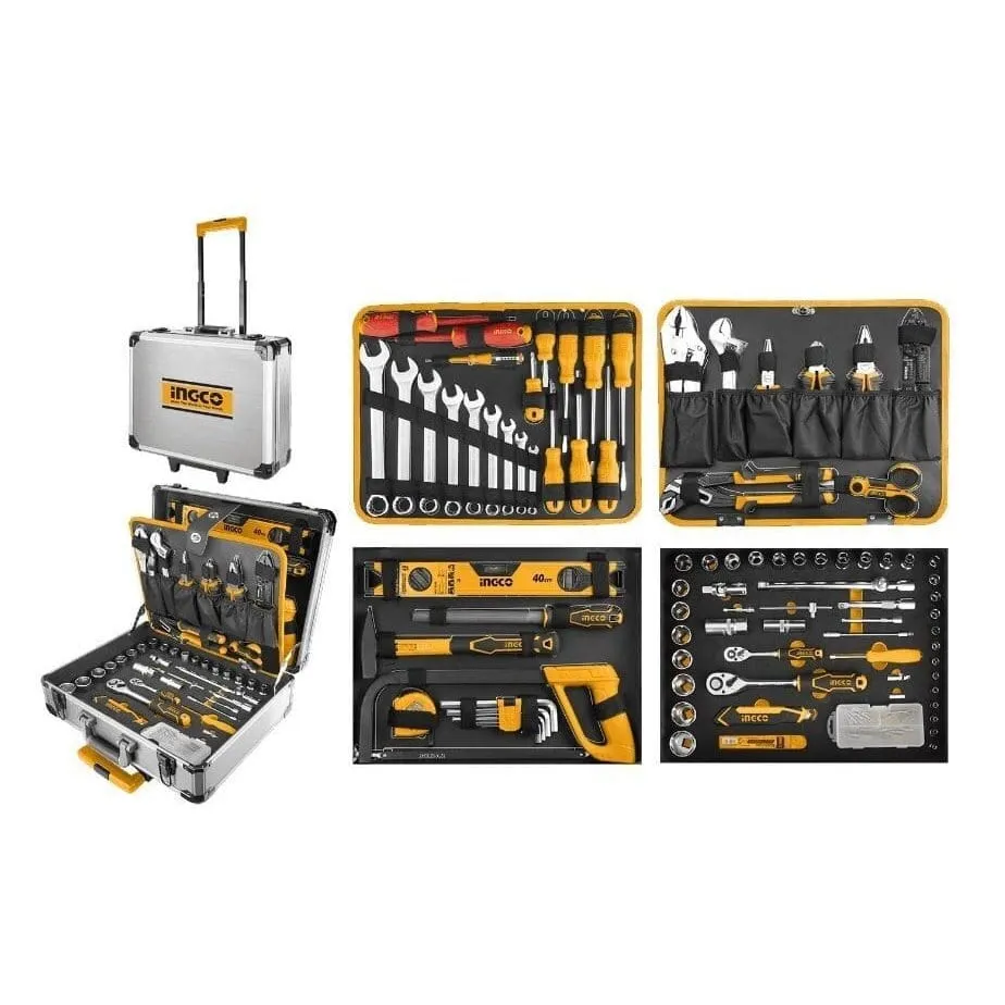 Ingco 147-Piece Hand Tool Set with Aluminum Case – HKTHP21471