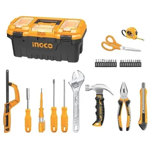 Ingco 32-Piece Hand Tool Set with Heavy-Duty Storage Box – HKTHP10321