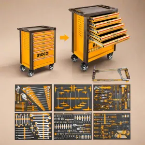 Ingco 328 Pieces Tool Chest Set - HTCS273281