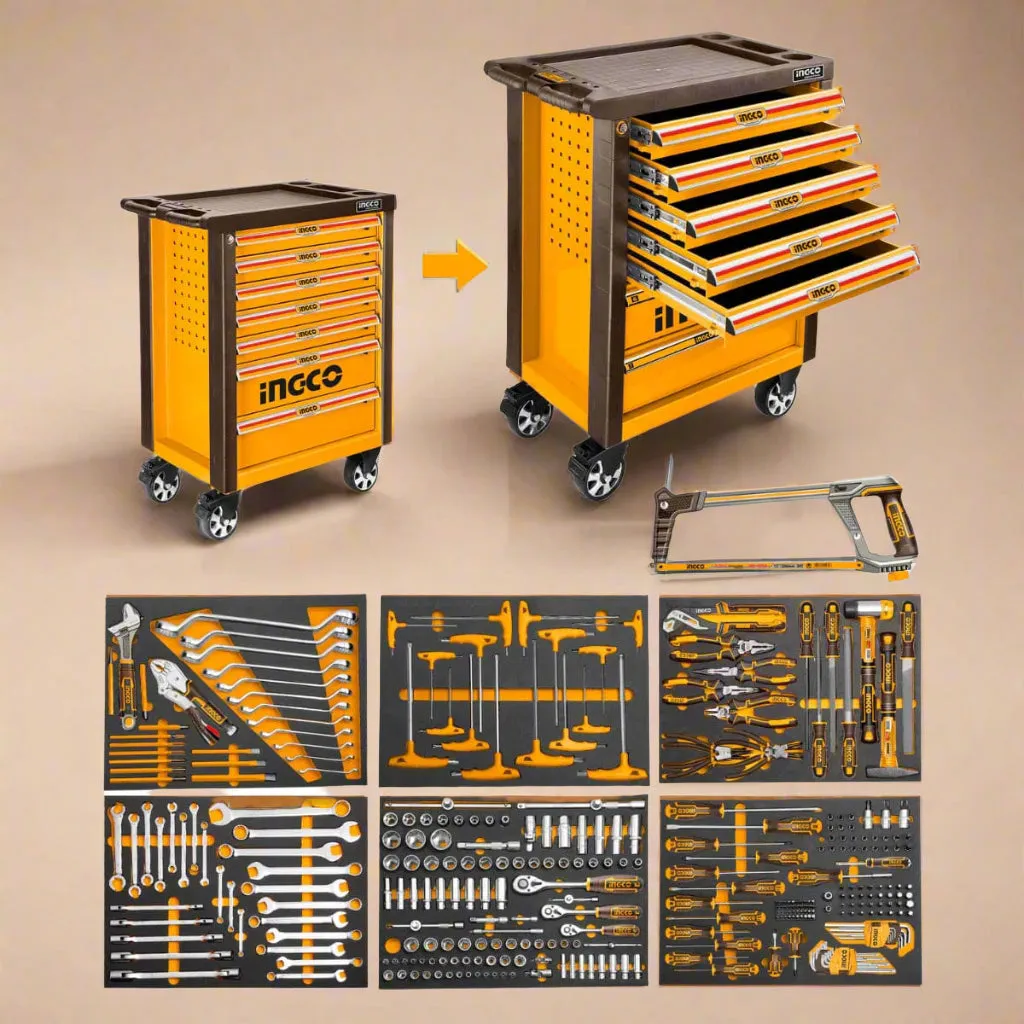 Ingco 328 Pieces Tool Chest Set - HTCS273281