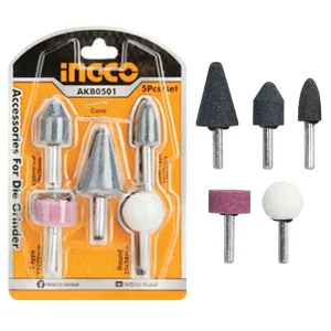 Ingco 5 Pieces Accessories for Die Grinder - AKB0501