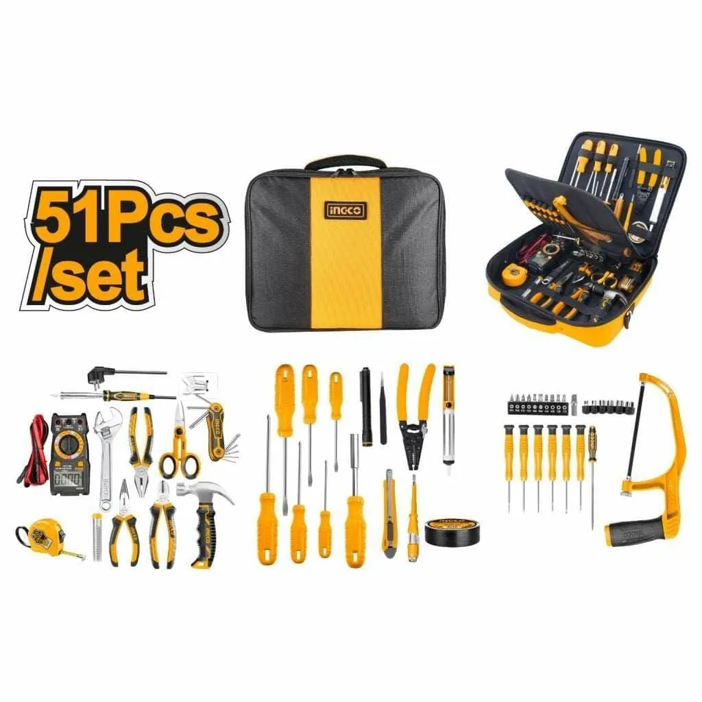 Ingco 51 Pieces Telecom Tool Set - HKTTS0511