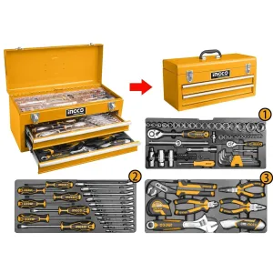 Ingco 97 Pieces Tool Chest Set - HTCS220971