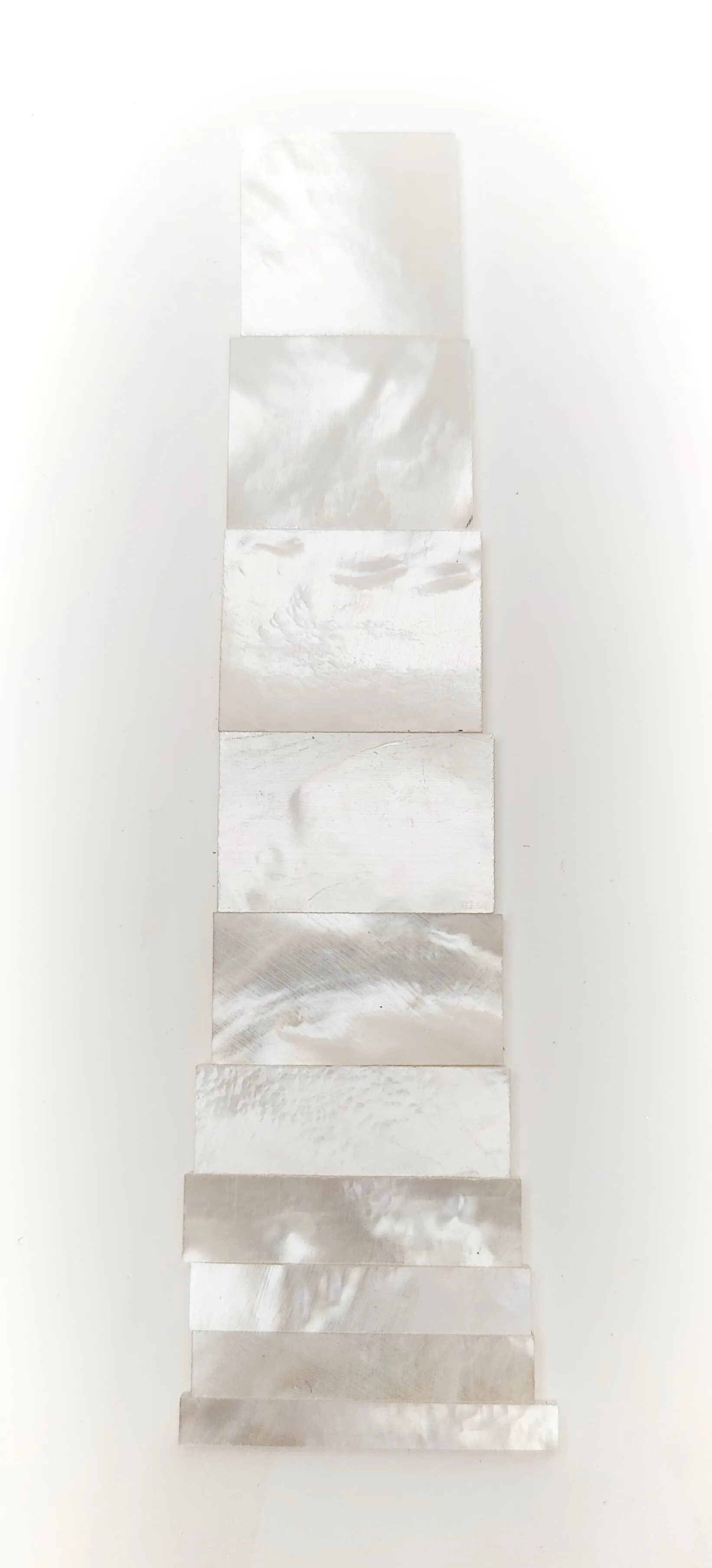 Inlay Set - Blocks - Mother of Pearl, Imitation or Abalone - Set of 10