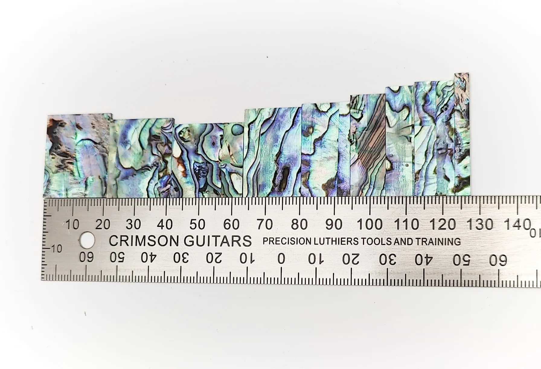 Inlay Set - Blocks - Mother of Pearl, Imitation or Abalone - Set of 10