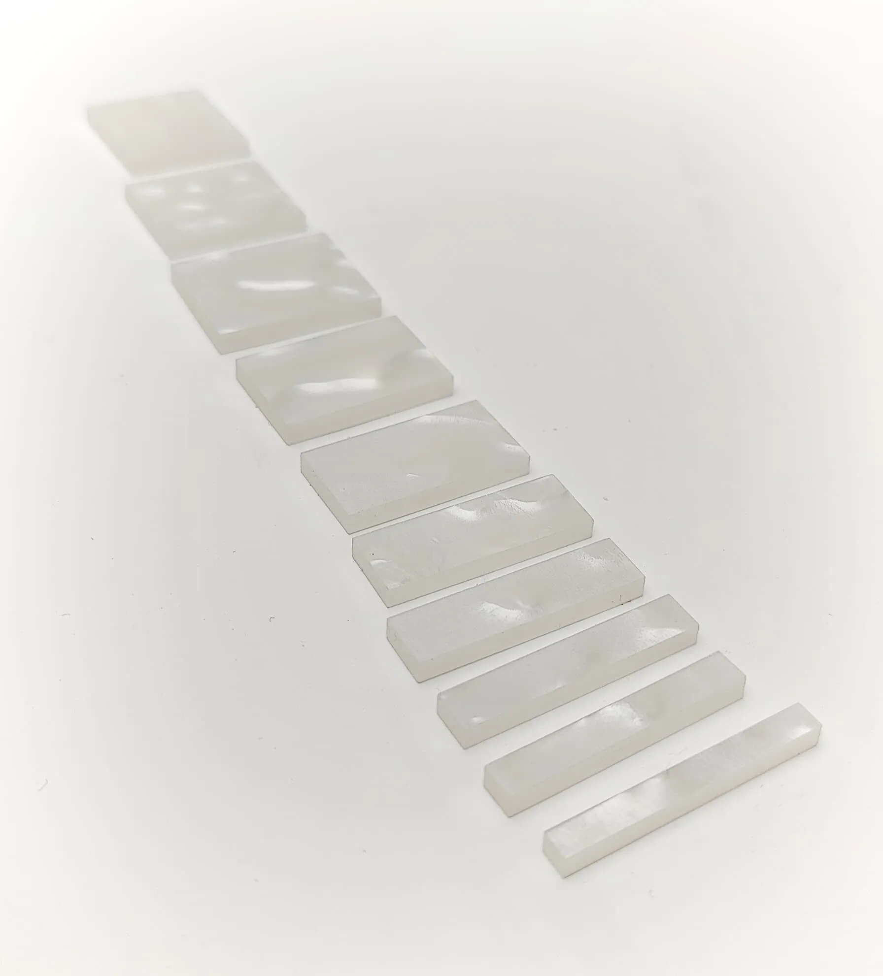 Inlay Set - Blocks - Mother of Pearl, Imitation or Abalone - Set of 10