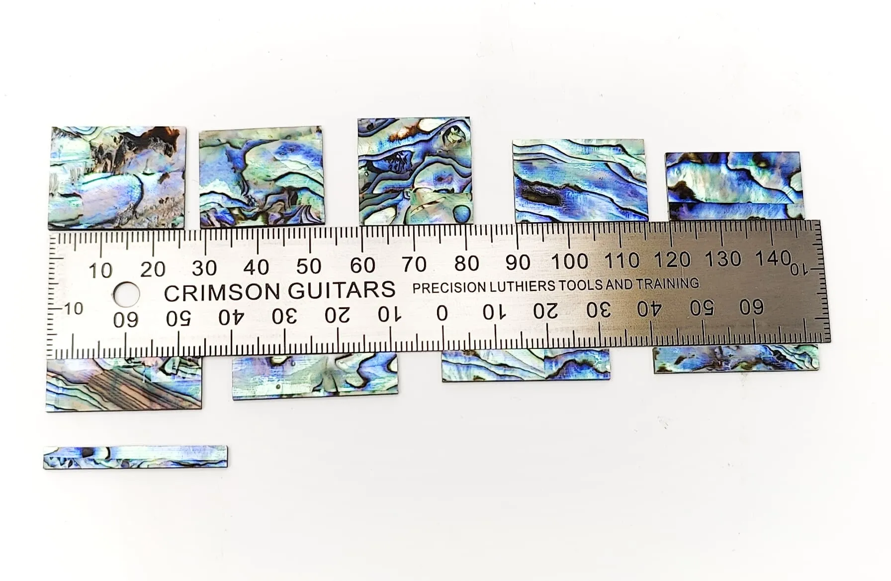 Inlay Set - Blocks - Mother of Pearl, Imitation or Abalone - Set of 10
