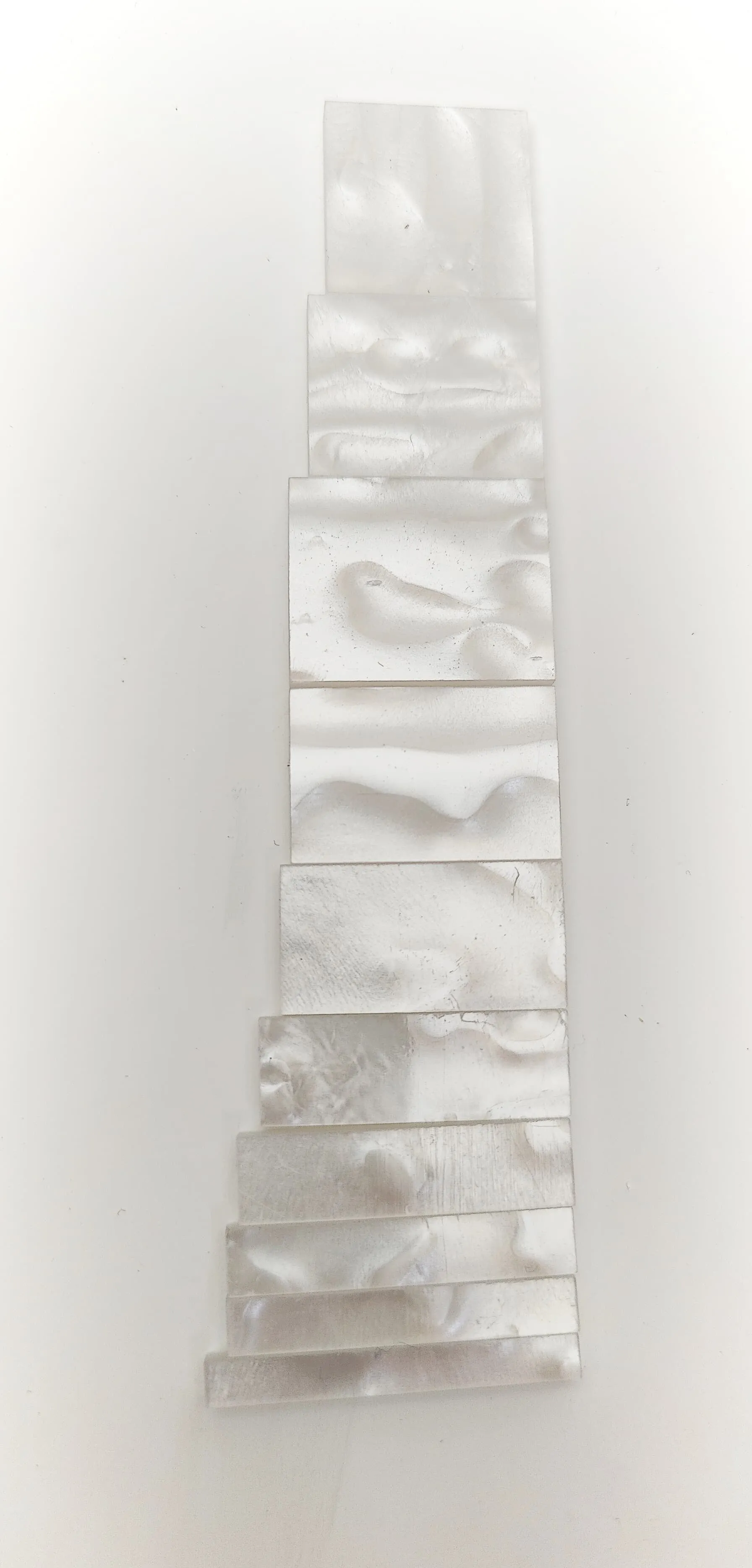Inlay Set - Blocks - Mother of Pearl, Imitation or Abalone - Set of 10